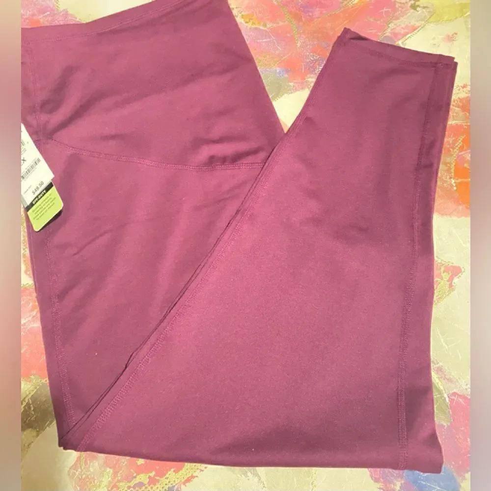 🛍️Ideology Plus Size Maternity Ankle Leggings Cozy Comfortable Fit 2X🎀